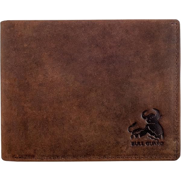 Bonahide Genuine Leather Bifold Wallet - 8 Card Slots, ID Window, Money Clip, Slim Black Wallet