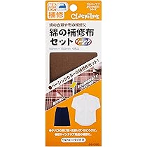 専用　破れあり Amazon | Clover 綿の補修布 100×300mm 紺 68-118 | 補修布