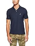 Nautica Men's Short Sleeve Performance Deck Polo Shirt