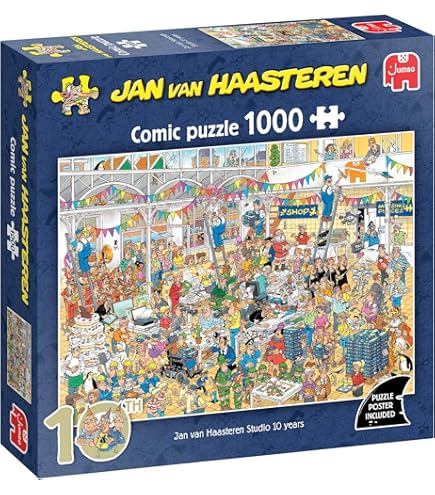 Amazon | Jan van Haasteren Sand Sculptures Jigsaw Puzzle, 1000pc