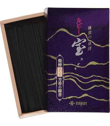 Amazon.co.jp: 薫寿堂のお線香 宝デラックス 大バラ すずらんの香 #2 