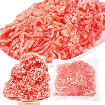 Amazon.co.jp: 国産原料肉使用あいびきミンチ肉500g冷凍 牛70％豚30