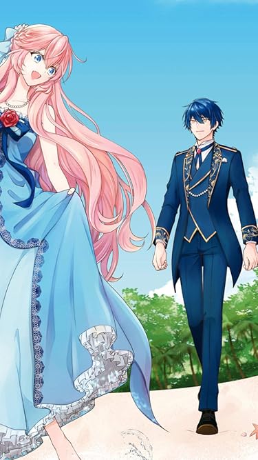 悪役令嬢は隣国の王太子に溺愛される  iPhone/Androidスマホ壁紙(720×1280)-1 - ティアラローズ・ラピス・クレメンティール,アクアスティード・マリンフォレスト