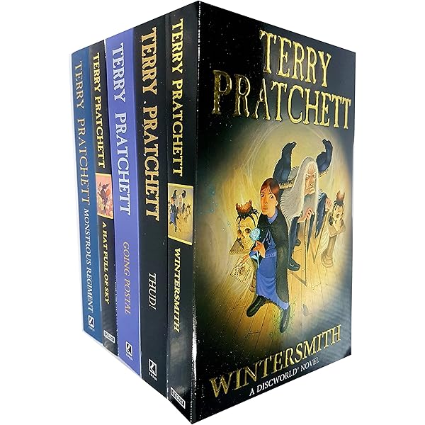 Amazon.co.jp: Terry pratchett Discworld novels Series 8 :6 books