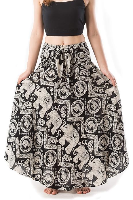 boho skirts amazon