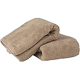 【Amazon.co.jp限定】タオル研究所 [ボリュームリッチ] #003 バスタオル サンドベージュ 2枚セット ふかふか ホテル仕様 高速吸水 耐久性 人気 [毛羽レス] 【選べる5色】 Japan Technology
