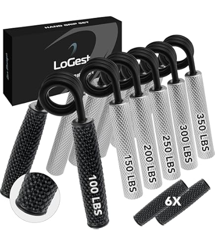 レーティング済み　HEAVY GRIP 6個セット ハンドグリッパー レーティング済み HEAVY GRIP 6個セット ハンドグリッパー