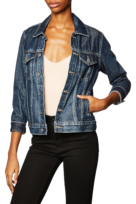 Denim Trucker Jacket, Sunspot, XS 