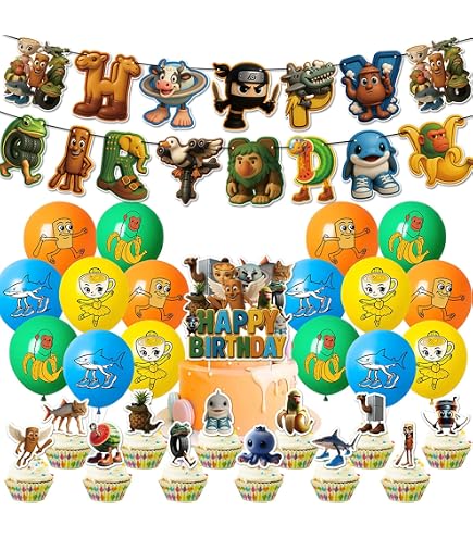 ぷぷ様✶⋆確認専用ページ バースデーガーランド Amazon.co.jp: 誕生日パーティーデコレーションセット - 背景幕(39