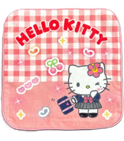 Amazon｜林(Hayashi) ミニタオル 約20×20cm サンリオ ケーキ ハロー