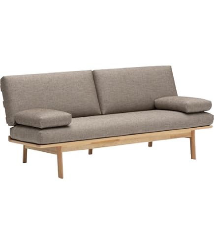 Amazon｜カリモク家具 ZU34モデル 本革張 2人掛椅子（大） 【ZU3412HB