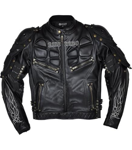 Amazon.co.jp: 弐黒堂 バイク用ジャケット ハードライドミッドナイト