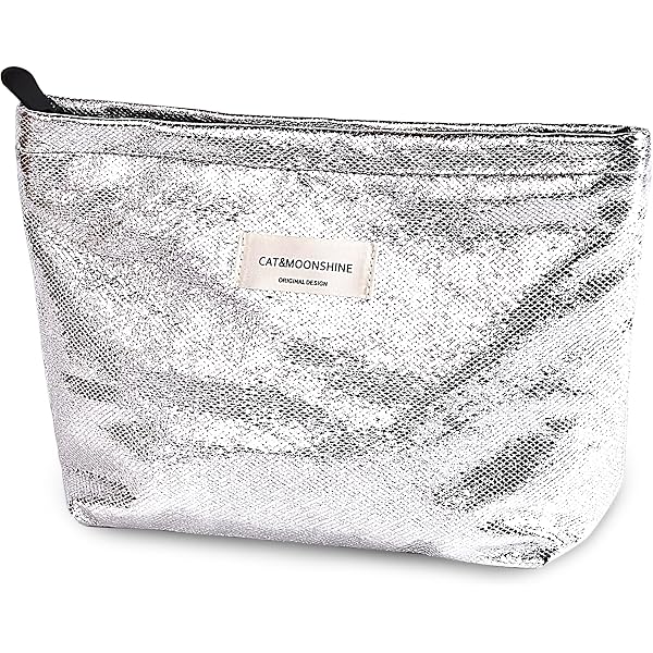 Glitzer-Pailletten Kosmetiktasche Mit Reißverschluss – Klein & Handlich, Ideal Für Reise & Handtasche