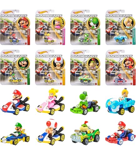 Amazon | ホットウィール(Hot Wheels) マリオカート アソート 乗り物
