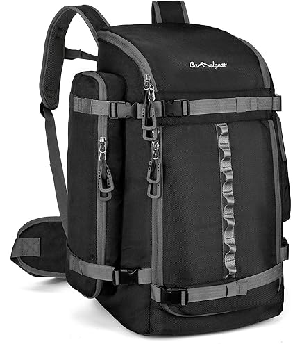 Amazon.co.jp: SEMSTY スキーブーツバッグ 55L 防水スノーボード