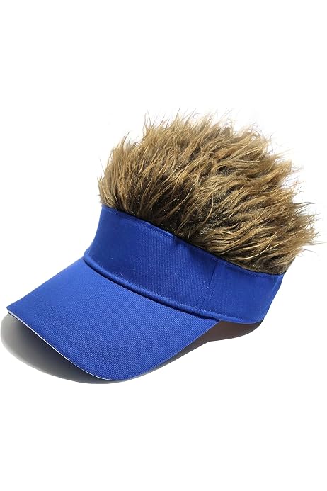 Men's Novelty Flair Spiked Hair Visor 