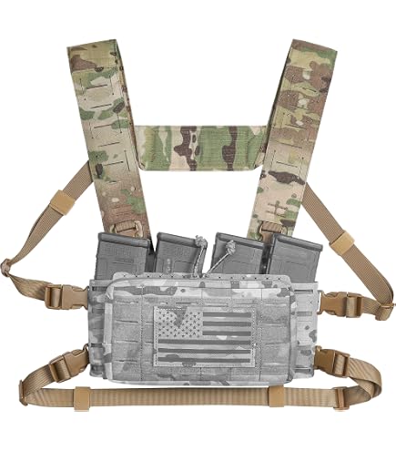 Amazon.co.jp: WoSporT Spiritus Systems MK4 Chest Rig Extended