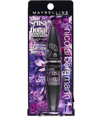 Amazon.co.jp: メイベリン マスカラ ラッシュセンセーショナル フル