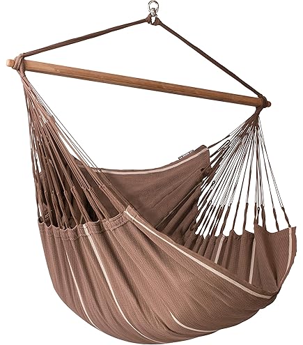 ラシエスタ　ダブルサイズ　ハンモック Amazon | LA SIESTA Brisa Cedar - クラシック・ダブルハンモック