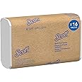 SCOTT Multifold Paper Towels, 9 1/5 x 9 2/5, White, 250/Pack, 16/Carton (並行輸入品)