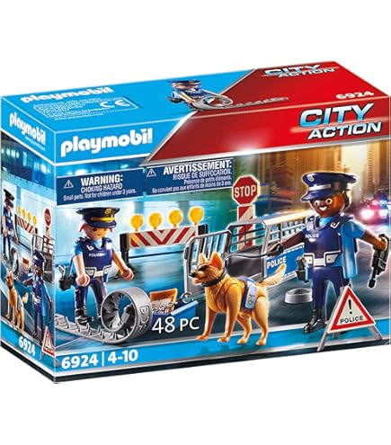 Playmobil - Police Tactical Unit - 5674 : Amazon.com.au