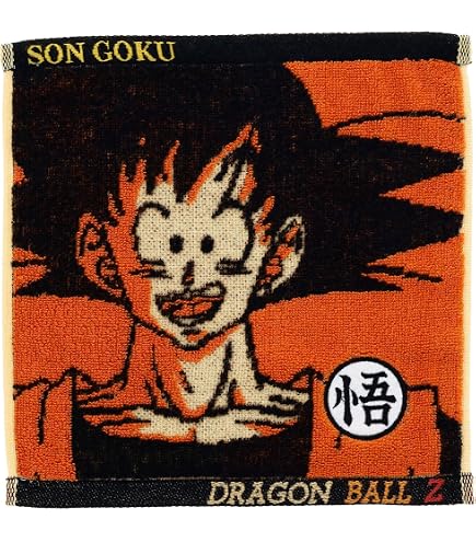 Amazon｜丸眞 ハンカチ ドラゴンボールZ 餃子パターン 抗菌防臭加工