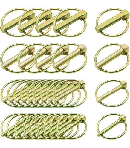 4.5mm Lynch Pins Clip Clamp (Linchpin) Linkage Locking Pin 10pc Tractor Trailers - View #12
