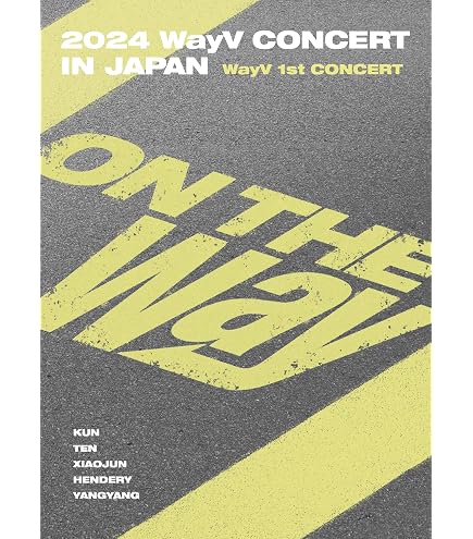 Amazon.co.jp: WayV DVD 2025 TEN CONCERT 1001 MOVEMENT 'STUNNER' IN