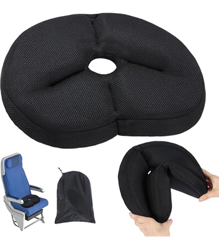 ATEPA 4-in-1 Travel Cushion, Ultralight Portable Inflatable Pillow