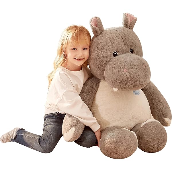 hallmark plush stuffed hippopotamus with sound