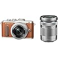 OLYMPUS ミラーレス一眼 E-PL8 ダブルズームキット ブラウン