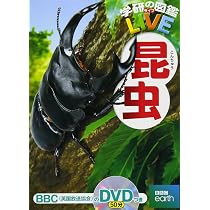 Amazon.co.jp: 【DVD付】昆虫 (学研の図鑑LIVE) 3歳~小学生向け 図鑑