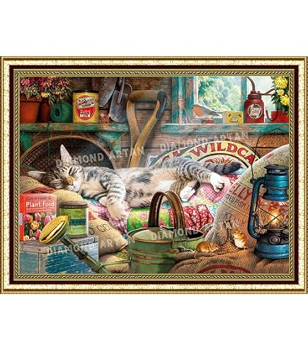 Amazon.co.jp: AN-diaart オーロラビーズ使用 ダイヤモンドアート