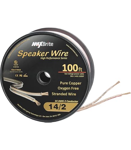 thumbnail image 2 of KnuKonceptz Kord 14 Gauge Speaker Wire – 100ft Roll Oxygen Free Copper (OFC), Red/Black 2 of 13