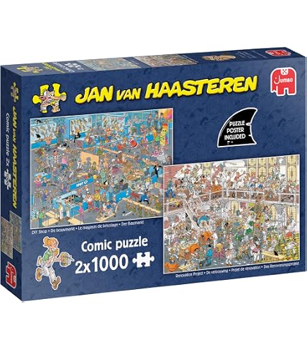JAN VAN HAASTEREN ジグソーパズル 3点セット Amazon | Jan van Haasteren - Santa's village - 5000 Teile
