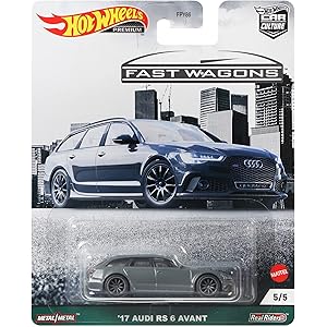 ホットウィール(Hot Wheels) カーカルチャー ファスト ワゴン - '17 アウディー RS6 アバント GR…