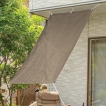 Amazon | タカショー 日よけ エコランドシェード ブラウン 1×2