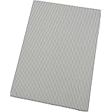CAMEL PALMS 日本製 綿100％ 掛布団カバー 肌掛け用シングル 140×190cm 着脱簡単テープ付スナップ ピンストライプ柄 グレイ