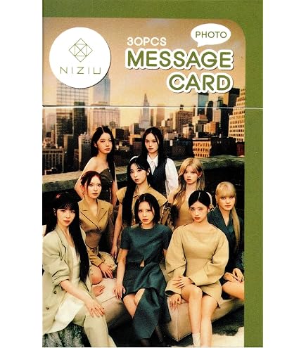 Amazon.co.jp: NiziU ニジュー グッズ【メモ帳 80枚セット】 写真入り