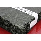 【お試しサービス品】　訳　愛知三河産　焼のり　海苔　厳選上海苔　全型１００枚　甘味厳選　チャック付袋　はっとり海苔