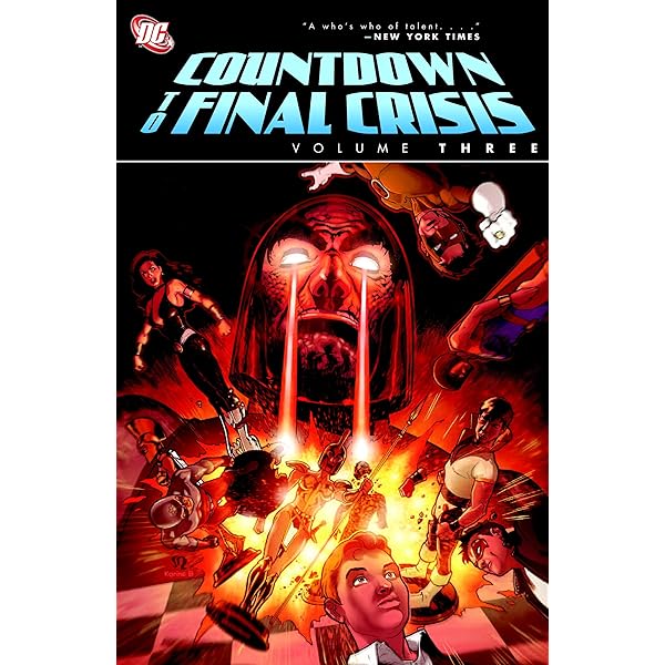 洋書 アメコミ　COUNTDOWN TO FINAL CRISIS　4巻セット Review: Countdown to Final Crisis Vol. 4 trade paperback (DC