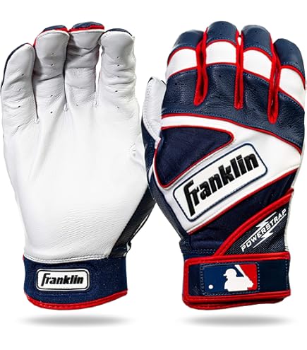 FRANKLYN - Franklin Powerstrap レッド Mサイズ バッティンググローブ フランクリン franklin バッティンググローブ 手袋 両手用