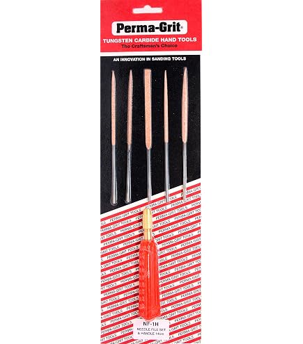 Perma-Grit Double Sided Sanding Block - 280mm X 51mm, Tungsten Carbide, Coarse (180) & Fine (320) Grit - View #7