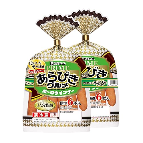 伊藤ハム あらびきグルメポークウインナー 塩分20％カット