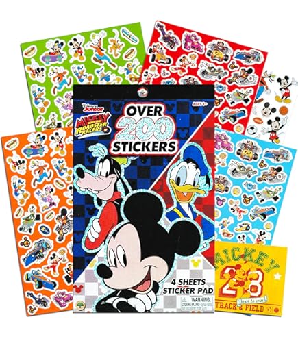 Amazon.co.jp: Sandylion Mickey and Friendsカラーペーパーステッカー