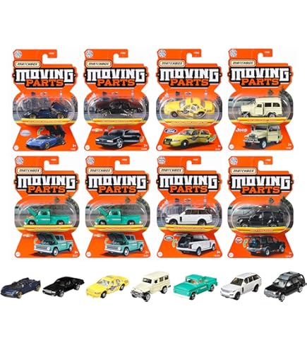 Amazon | マッチボックス(Matchbox) ムービングパーツ アソート