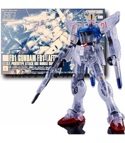 Amazon | HGUC 1/144 ガンダムF91(残像イメージクリアーVer