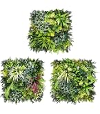 Amazon｜タンスのゲン フェイクグリーン 壁掛け 100×100cm 2枚セット