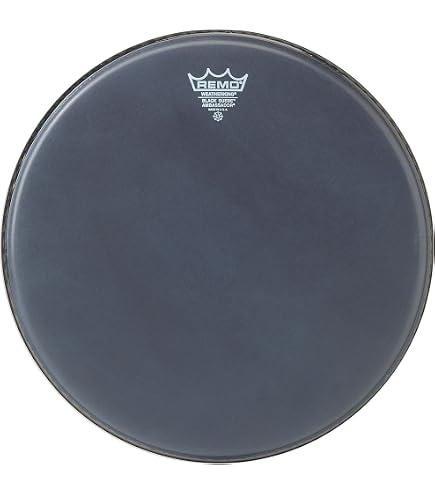 Amazon | REMO ( レモ ) P3-822B Powerstroke 3 Black Suede Bass Drum
