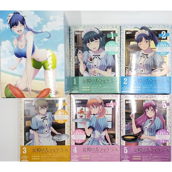 Amazon.co.jp: 「女神のカフェテラス」 全巻ブルーレイ 初回限定版